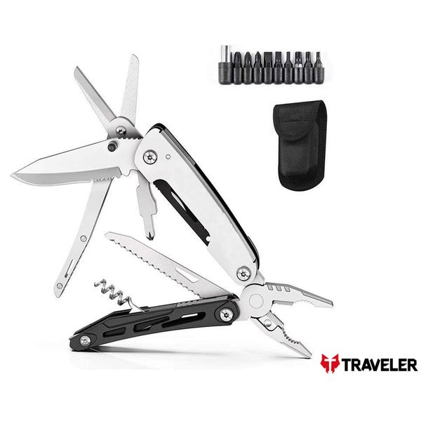 Мультитул Traveler Steel Tools 5в1 (10 функций) MLTOOL011 фото